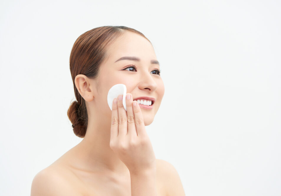 Beauty,Portrait,Woman,Skin,Care,Health,Black,Mask,White,Background